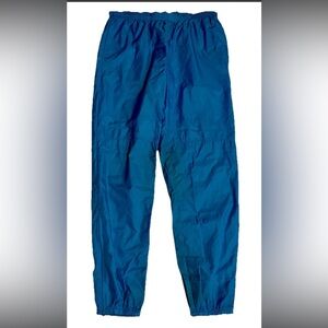 Nike Sports Wear Vintage Late 1980’s  Nylon Track Pants Grey Tag SZ.L